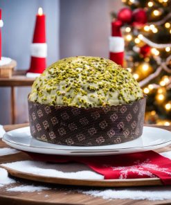 PANETTONE al Pistacchio Sicilia Farcito 950g - Image 3