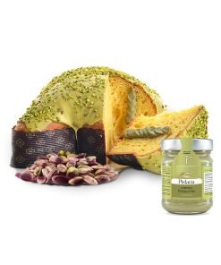 PISTACHO COLOMBA + pistachio cream Sicily 940g