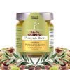 Jar of Pistacia Folklore Bronte store, gluten- and lactose-free Sicilian pistachio cream