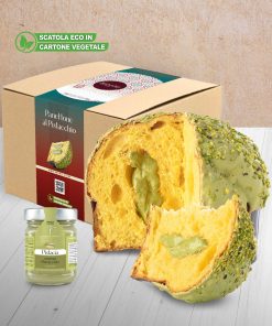 Pistachio PANETTONE + Jar of Pistachio Cream 940g