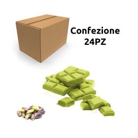 PACK 40PZ Pistachio Chocolate Bar 100g