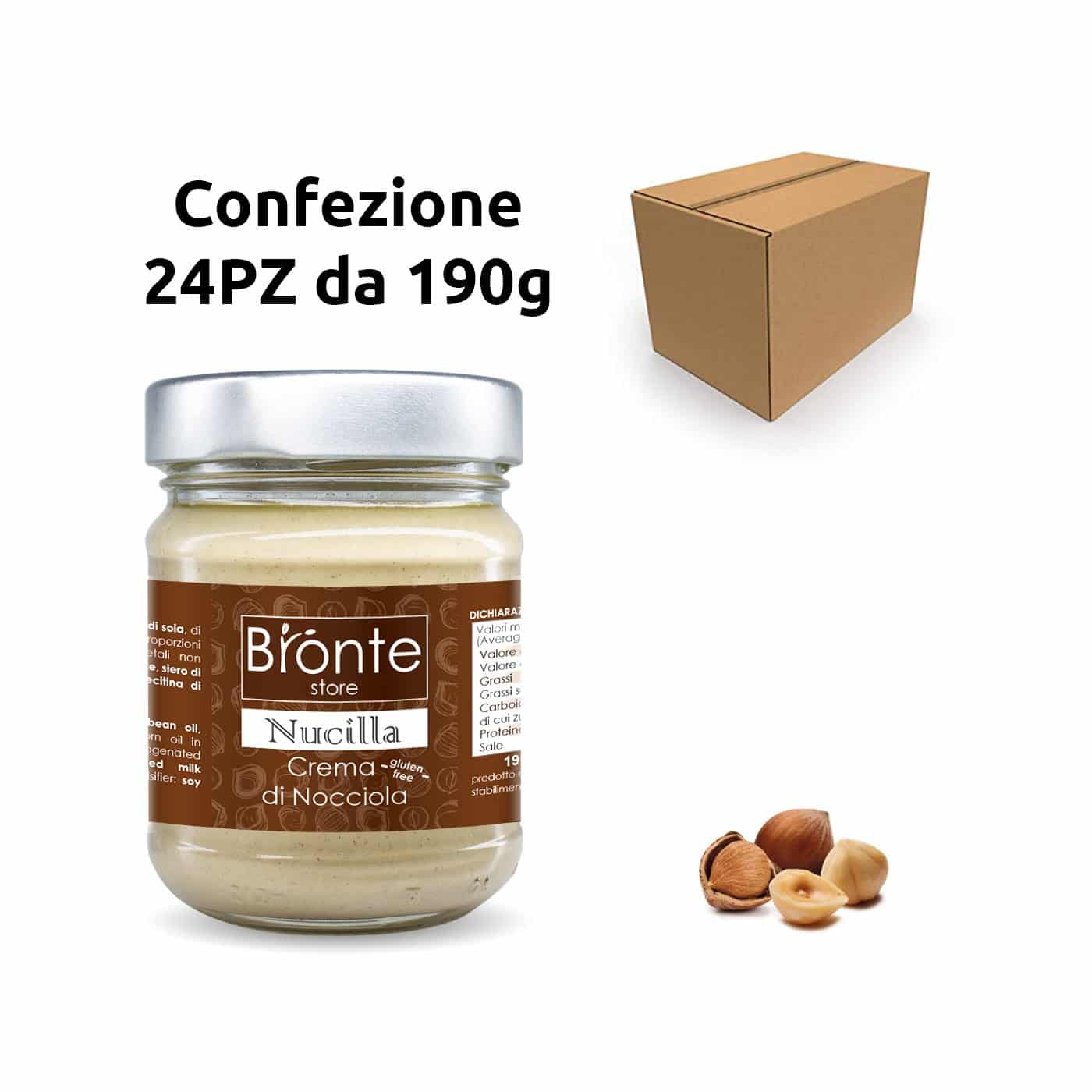 24PZ NUCILLA PACK - Hazelnut Cream 190g