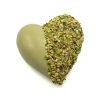 Photograph of stuffed pistachio heart by Bronte store