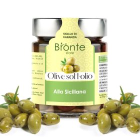 Green olives in oil 330g