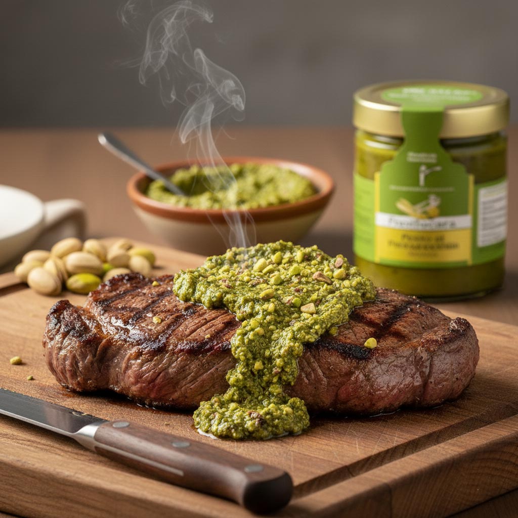 FRASTUCARA - Pesto di Pistacchio SICILIA 190g - Image 4