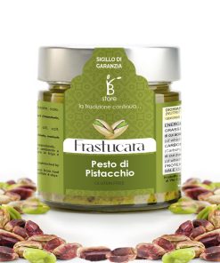 "Frastucara' jar of Pesto di Pistacchio Bronte store