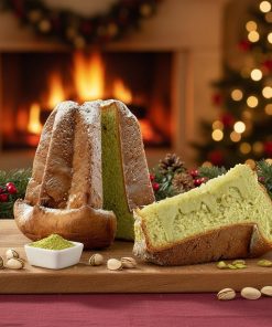 Alternative view of Pandoro al pistacchio con KIT - 750g + 150g