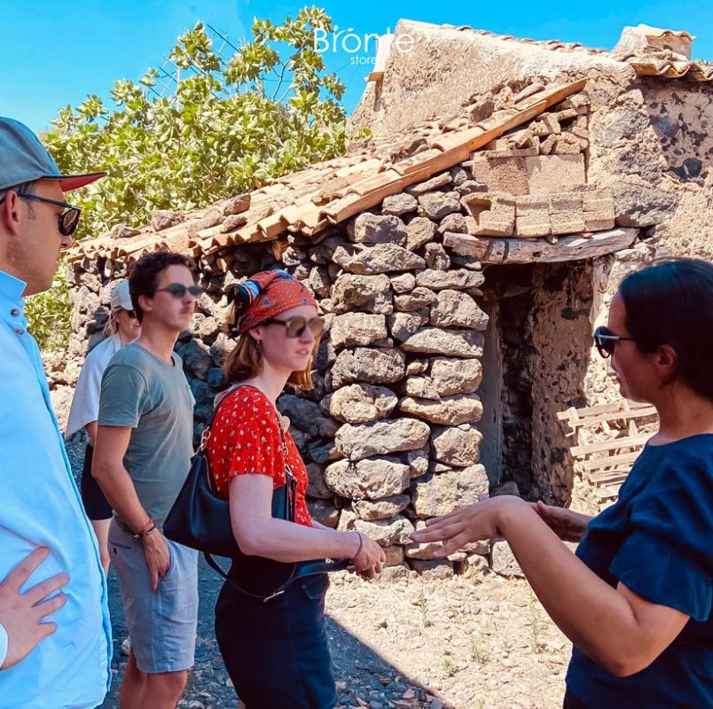 Tour of an ancient pistachio grove in Bronte with tasting
