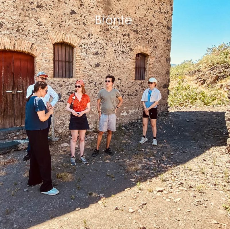 Tour of an ancient pistachio grove in Bronte with tasting